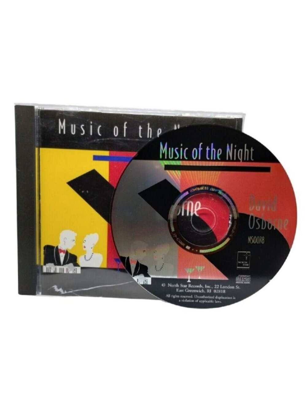 David Osborne Music of the Night Show Tunes Piano Easy Listening North Star